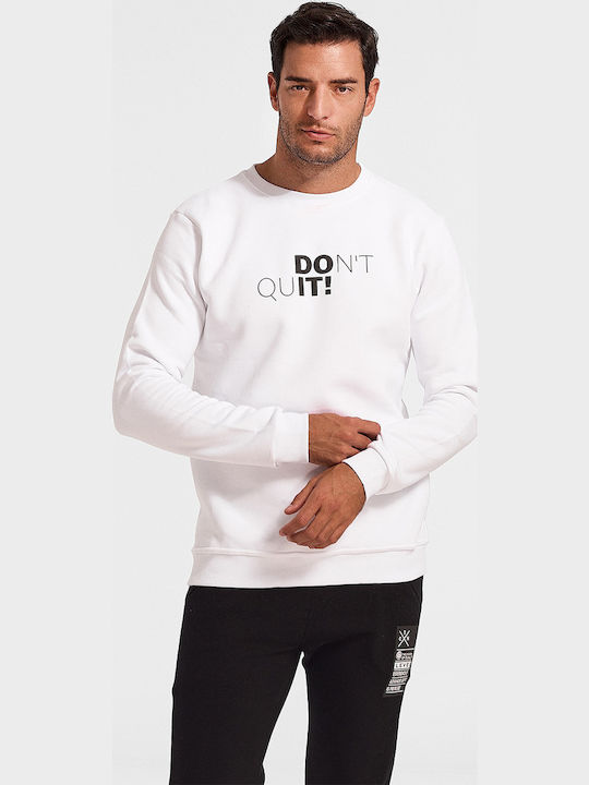 Dont Quit 523 Sweatshirt White