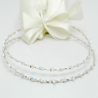 Handmade Silver Plated Wedding Crowns