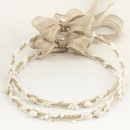 Χειροποίητα Στέφανα Γάμου Canvas Lace Shell