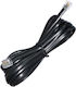 KAL Electronics Flat Τηλεφωνικό Καλώδιο RJ11 6P4C 1.5m (SM134-BLACK-1.5M)