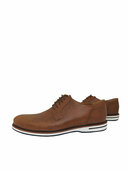 Raymont Men's Leather Casual Shoes Tabac Brown
