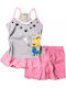 Like Kinder Schlafanzug Sommerlich Gray