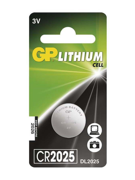 Emos Lithium 3v/170 Mah Batterie für Uhren CR2025 3V 1Stück