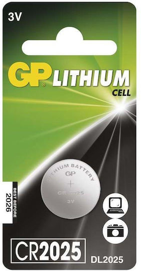 Emos Lithium 3v/170 Mah Батерия За часовници CR2025 3V 1бр