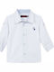 Kids Shirt Long Sleeve White Chemise Dandy