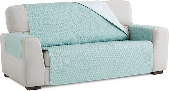 Aithrio Quilt Glaciar Waterproof Elastic Cover for Four Seater sofa Mint - C/23 1pcs QUILT-GLACIAR-C/23-ΜΈΝΤΑ-ΤΕΤΡΑΘΈΣΙΟΣ