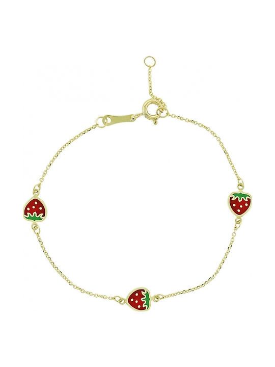 Art d or Kids Bracelet Chain from Gold 9K