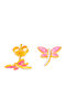 Kontopoulos Butterfly Kids Earrings Studs Butterflies from Gold 14K