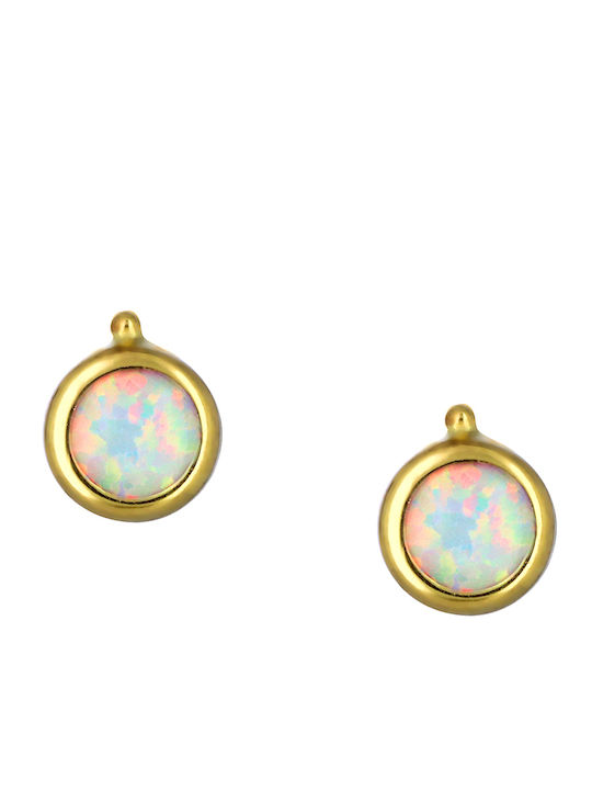 Kids Earrings Studs made of Gold 14K