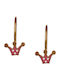 Kids Earrings Pendants Crowns made of Gold 9K