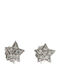 Papadopoulos Gold Детски Обеци Studs Звезди от Бяло злато 14K