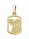 Kids Pendant Zodiac Sign in 9K Gold