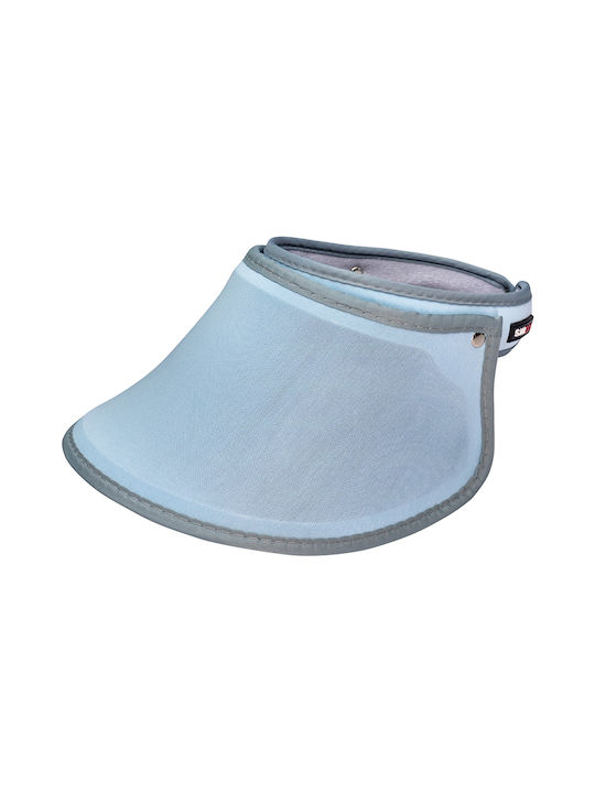 Brims and Trims Femei Fabric Pălărie Visor Light Blue