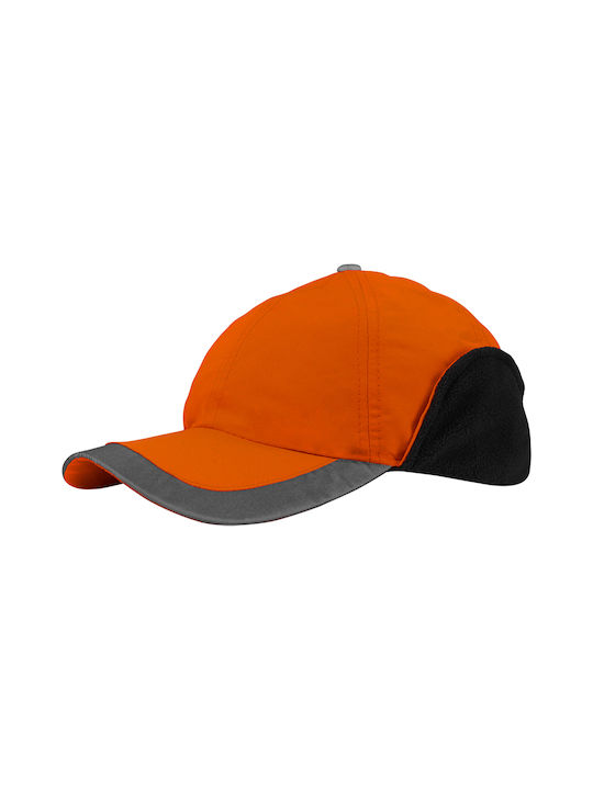 Brims and Trims Υφασμάτινo Ανδρικό Καπέλο Πορτοκαλί