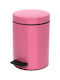 Metallisch Badezimmer Mülleimer 5Es Rosa