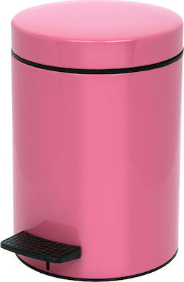 Metallisch Badezimmer Mülleimer 5Es Rosa