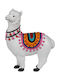 Dekorativ Lama aus Polyresin 5x4x4cm 1Stück