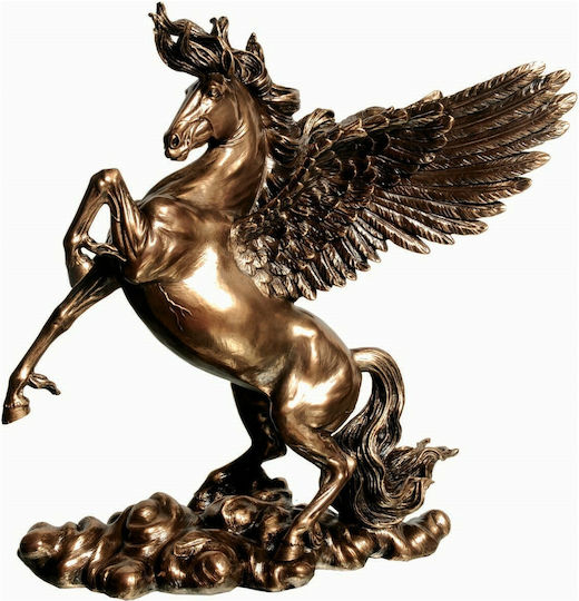 Dekorativ Pferd aus Metall 26x26x28cm 1Stück