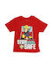 Kinder-T-Shirt Rot