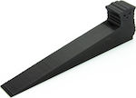 Wedge Plastic Door Stopper Black