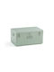 La Redoute Interieurs Trunchi decorativ Metallic Green 57x57x24.5buc