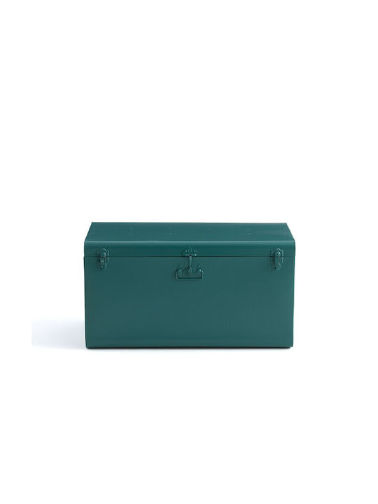 La Redoute Interieurs Декоративна куфар Metallic Green 45x58x45бр