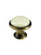 TMC Knob Furniture made of Porcelain & Zamak in White Color D35mm 3008-41-CREAM 1pcs