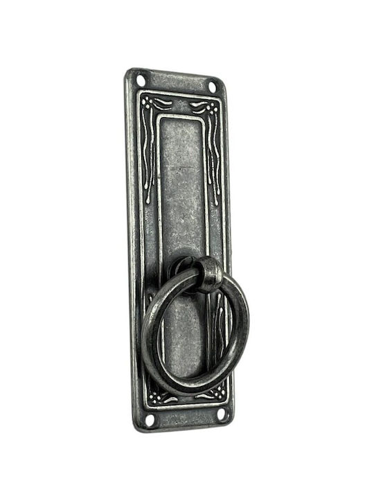 Herrajes Palencia Antik Handgriff Möbelgriff aus Metallisch in Silber Farbe 475350-95-PEWTER 1Stück
