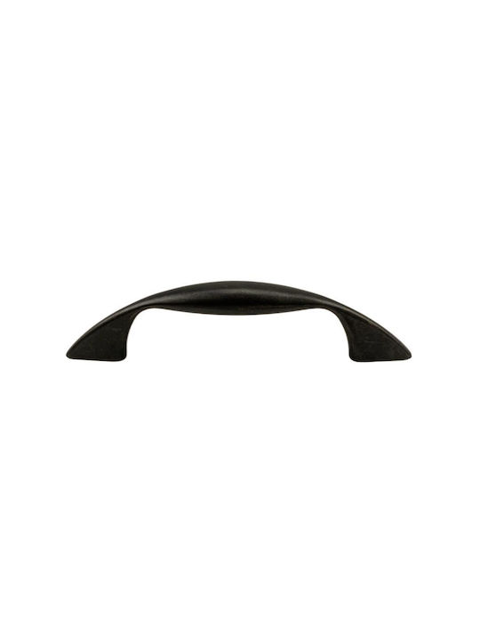 Herrajes Palencia Antik Handgriff Möbelgriff aus Metallisch Antique Black 96mm 35210-96-ANTIQUE-BLACK 1Stück