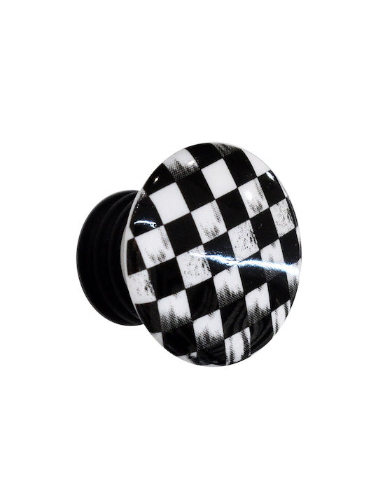 CMD Knob Furniture made of Metallic in Black Color 85/447 1pcs
