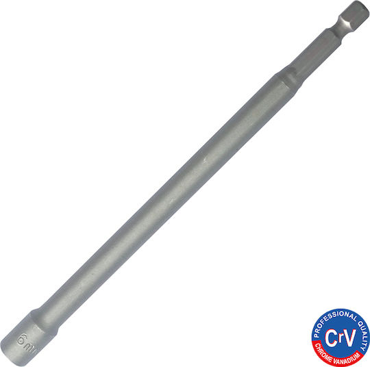SKS Tools Μαγνητικό Καρυδάκι Εξάγωνο Μακρύ με Καρέ Υποδοχής HEX Διάμετρος 6mm