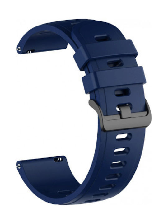 Strap Silicone Blue (Galaxy Watch 3 45mmHuawei Watch 3 / Huawei Watch GT 2 ProHonor GS ProAmazfit GTR 47mm)