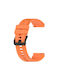 С хоризонтални линии Каишка Силикон Оранжев (Amazfit GTR 4 46 мм)