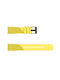 Twill Texture Armband Silikon Gelb (Amazfit GTR 42mm)
