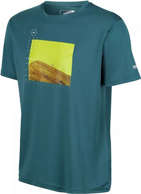 Regatta Fingal Vi Pacific T-shirt in Green color