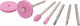 Handy 00814 Schleifsteine mit Schaft 3.1mm 8 Stück