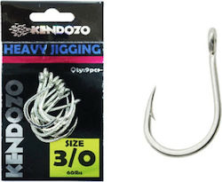 Kendozo Lures Heavy Jigging Hook Αγκίστρια Σετ 14buc No2/0 KDZ-H2/0