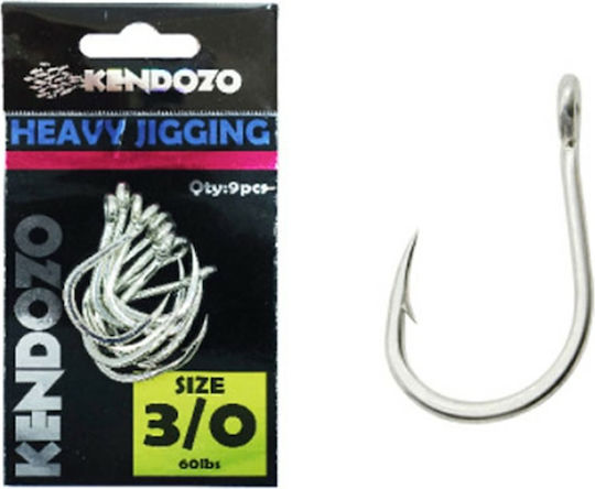 Kendozo Lures Heavy Jigging Hook Angelhaken-Set 14Stück No2/0
