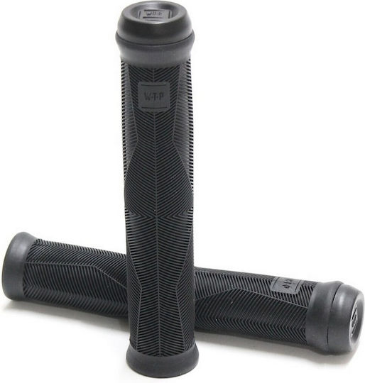 W-T-P Remote 006645 Χειρολαβές Ποδηλάτου BMX σε Μαύρο Χρώμα 160mm από καουτσούκ