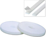 Foam Self-Adhesive Tape Draft Stopper Window / Door in White Color