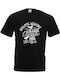 Athletic Casual T-shirt Tricou Negru