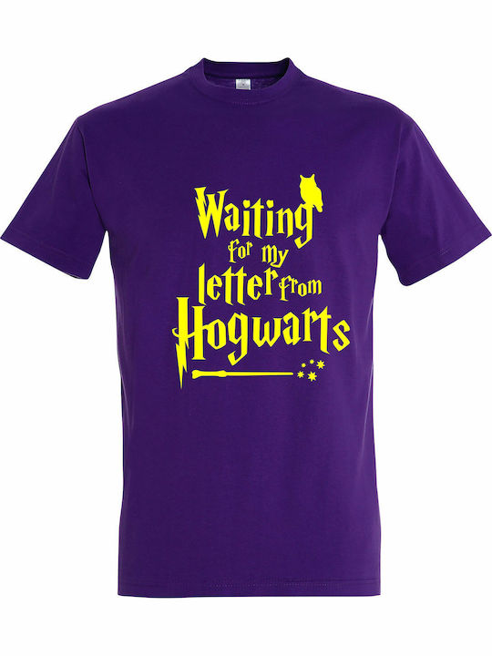 T-shirt Harry Potter Lila Baumwolle