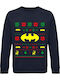 Sweatshirt Batman Blue Ugly Christmas Sweater Batman vol1