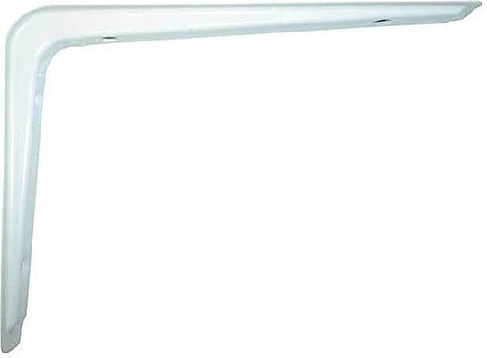 Eckregal Metallisch in Weiß Farbe 75x100mm 1Stück 5203504-3521