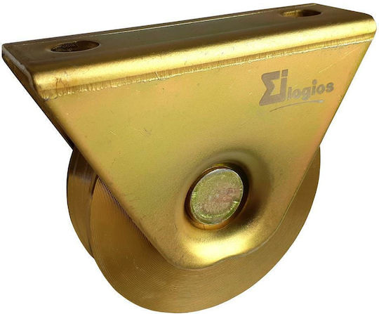 Rulou cu Bază și Rulment Metalic 80mm