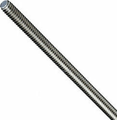 Metallodomi Threaded Rod Metallic with Diameter M8 and Length 1000mm