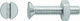 Lux Tools Schraube Isia Verzinkt mit Durchmesser M10 und Länge 4mm 8Stück