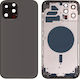 Κапак за замяна на батерията Черен за iPhone 12 Pro Max