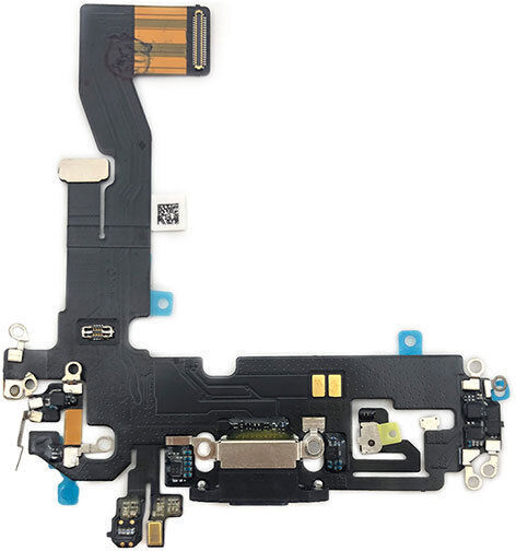 Flex Flex Cable with Charging port in Black colour for iPhone 12