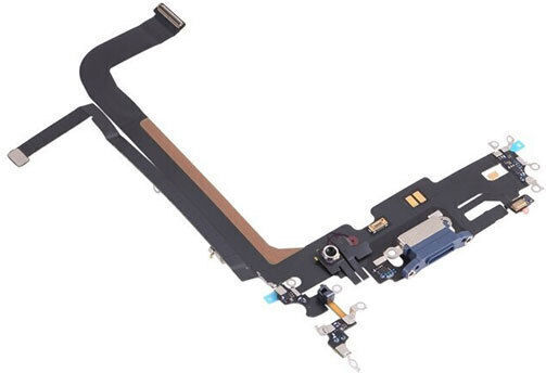 Flex Flex Cable with Charging port in Blue colour for iPhone 13 Pro Max